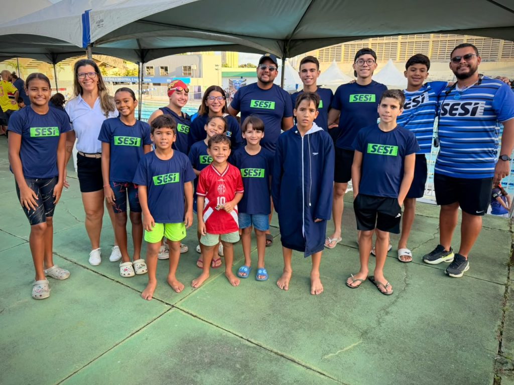 SESI Clube Natal conquista título geral na 2ª fase do Estadual de Natação